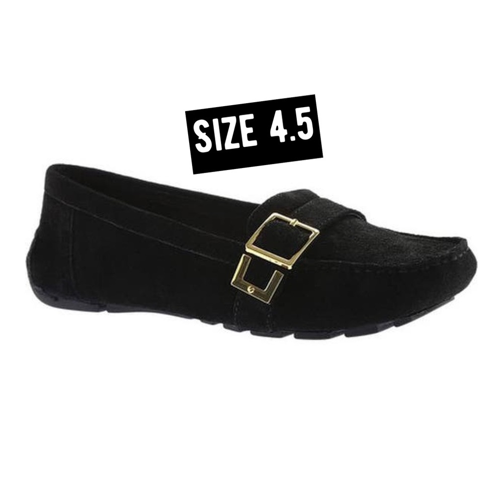 NWT Nine West NBlueberry black suede loafer